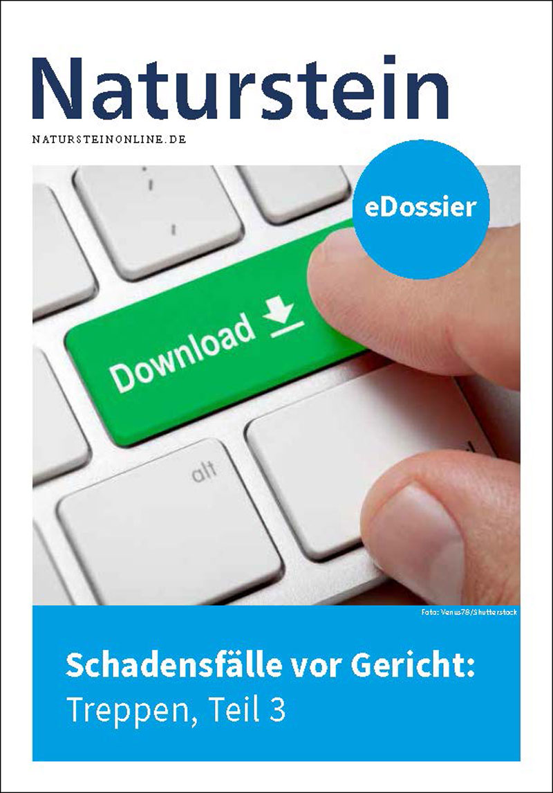 Produkt: Schadensfälle vor Gericht : Treppen,  Teil 3