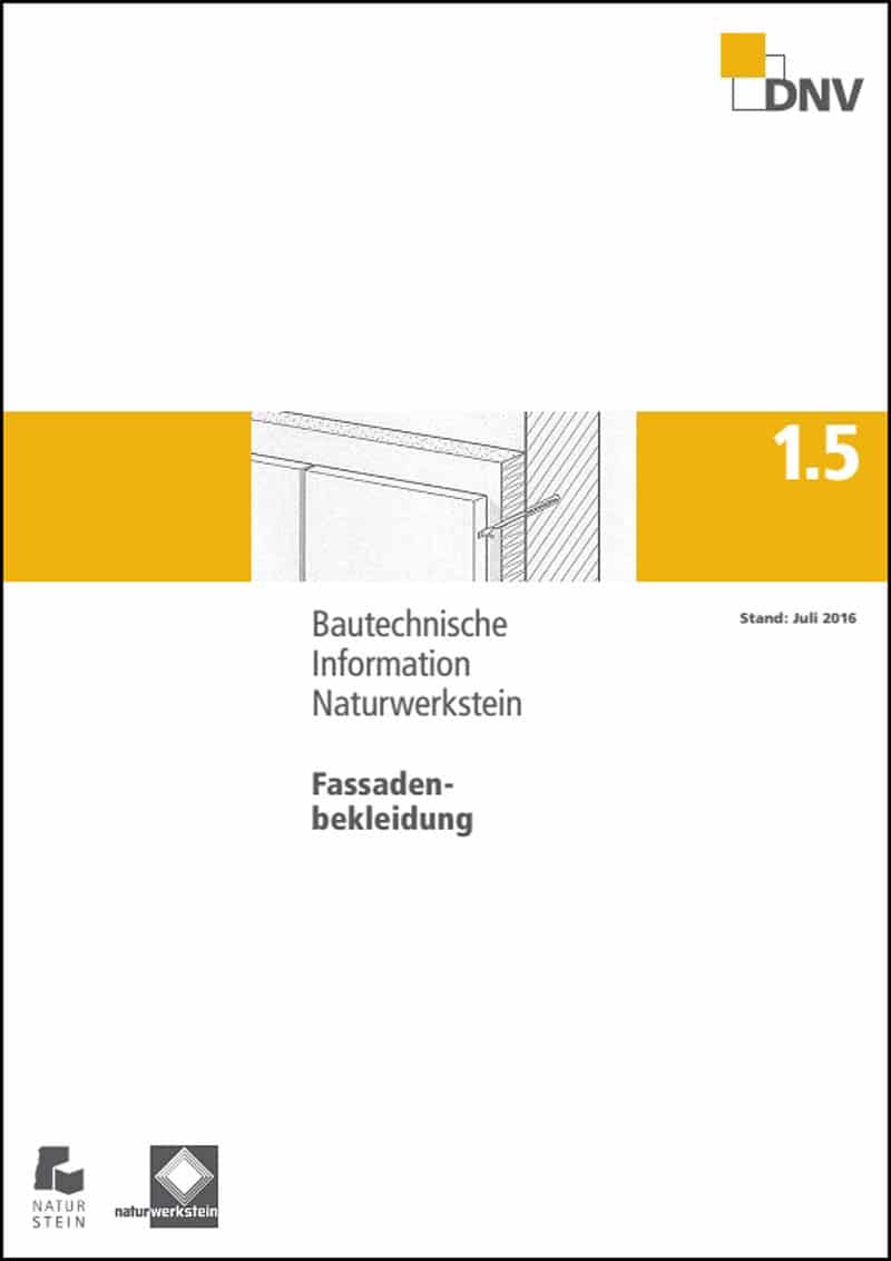 Produkt: DNV BTI 1.5: Fassadenbekleidungen (Stand: 2016)