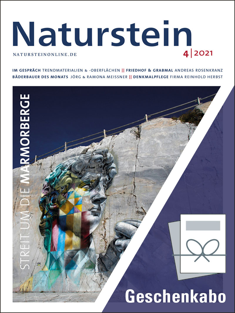 Produkt: Naturstein Geschenkabonnement Print