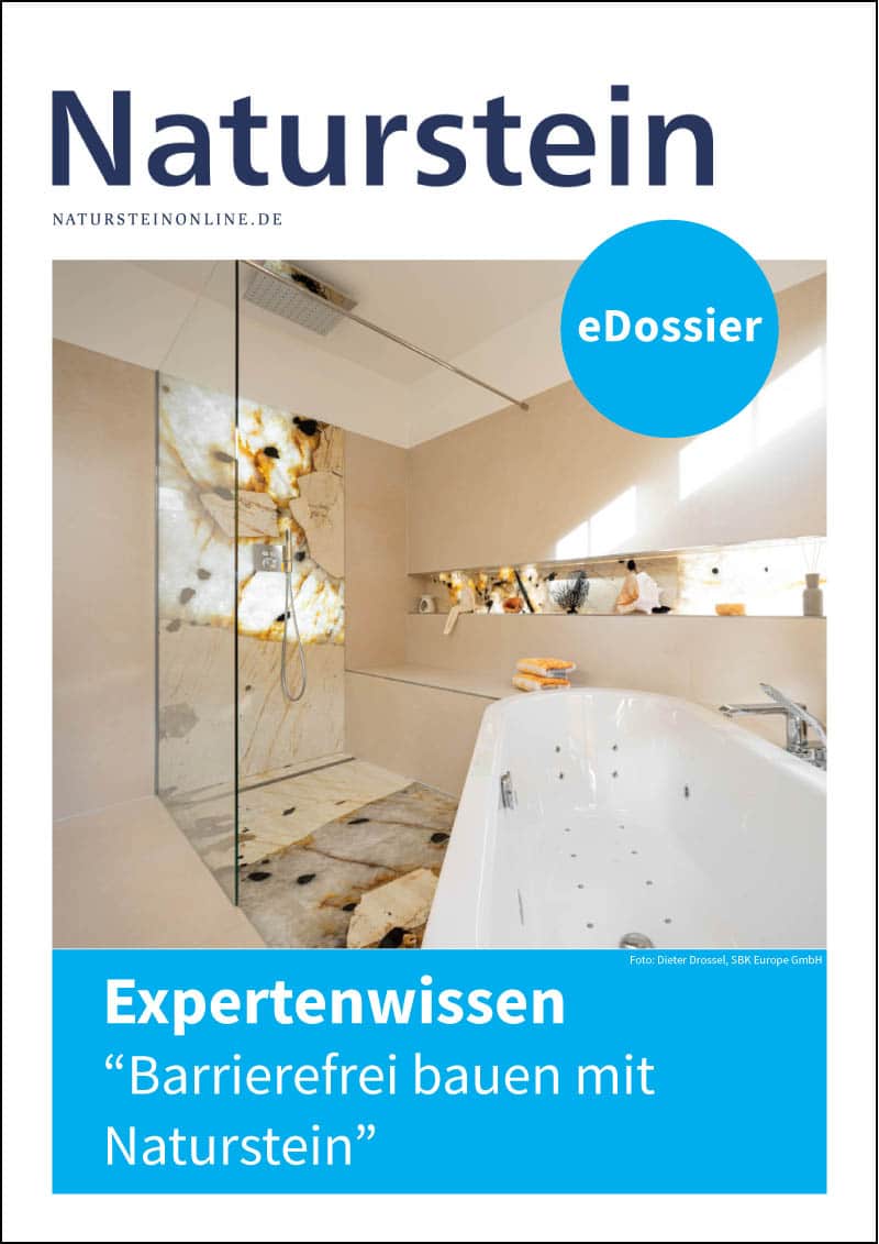 Produkt: Download Expertenwissen „Barrierefrei bauen mit Naturstein“