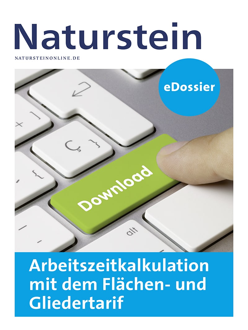 Produkt: Download Arbeitszeitkalkulation mit dem Flächen- und Gliedertarif