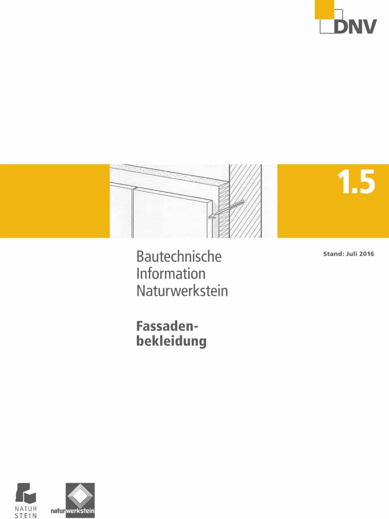 Produkt: DNV BTI 1.5: Fassadenbekleidungen (Stand: 2016)