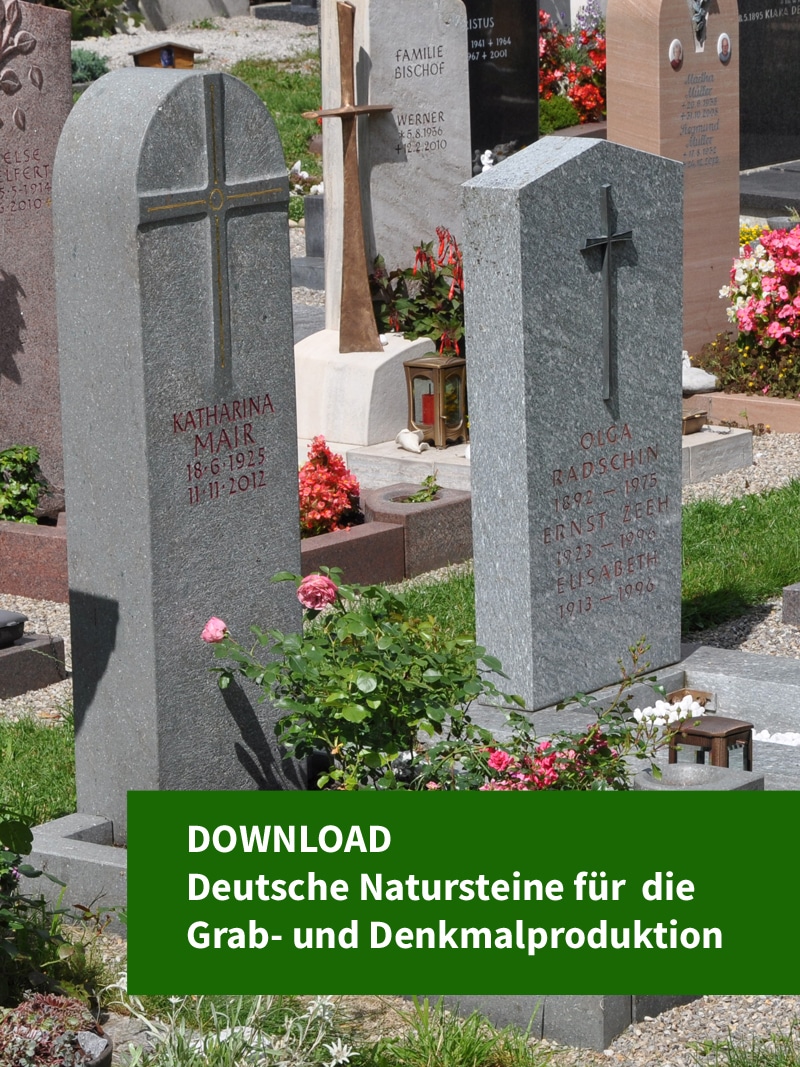 Produkt: Download Deutsche Natursteine für die Grab- und Denkmalproduktion