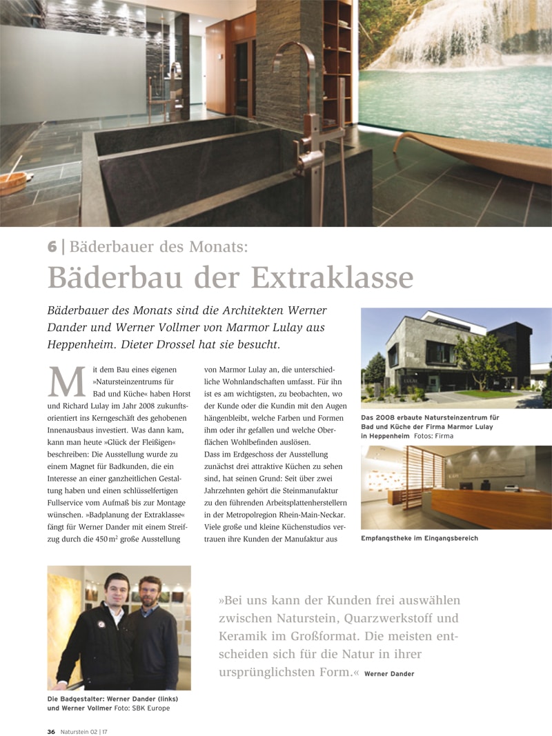 Produkt: Download Bäderbauer des Monats (6): Marmor Lulay