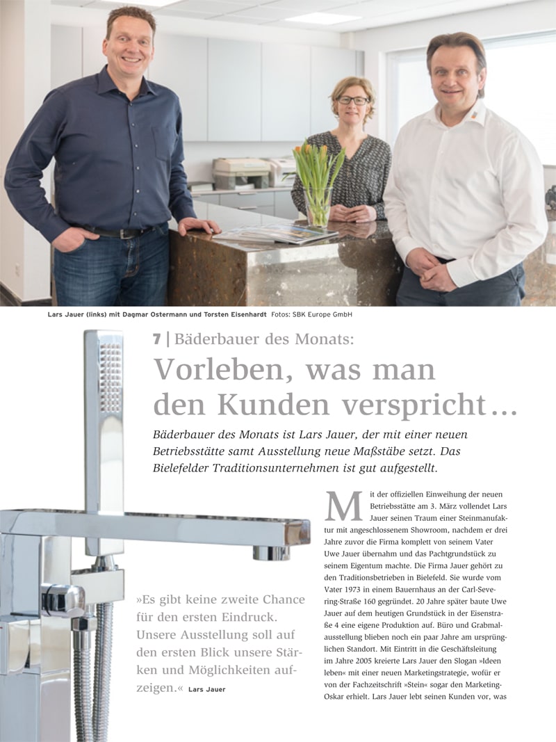 Produkt: Download Bäderbauer des Monats (7): Lars Jauer