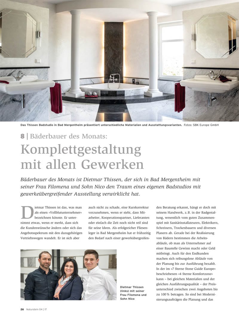Produkt: Download Bäderbauer des Monats (8): Dietmar Thissen