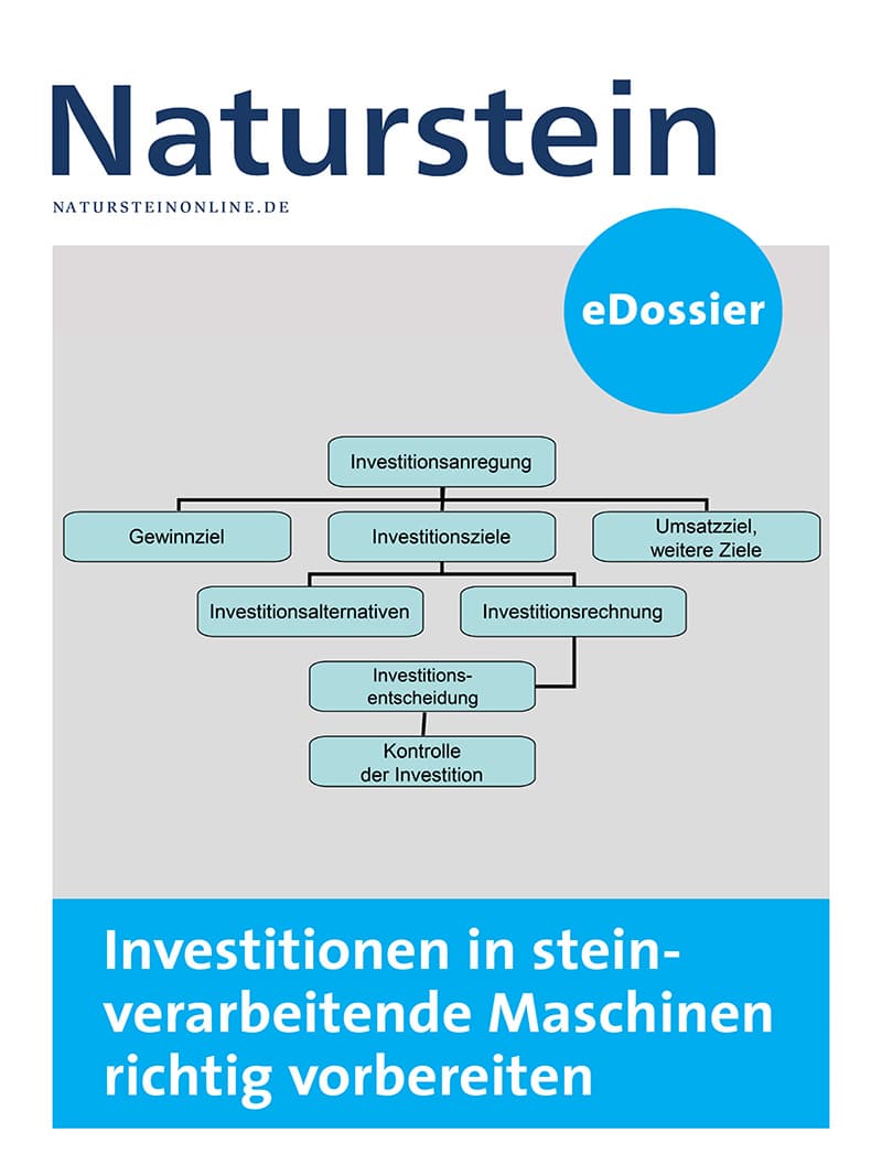 Produkt: Download Investitionen in steinverarbeitende Maschinen richtig vorbereiten