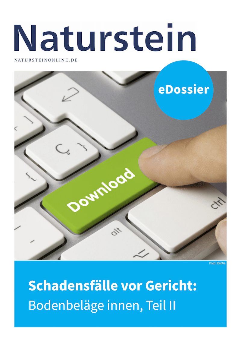 Produkt: Download Schadensfälle vor Gericht: Bodenbeläge innen Teil 2