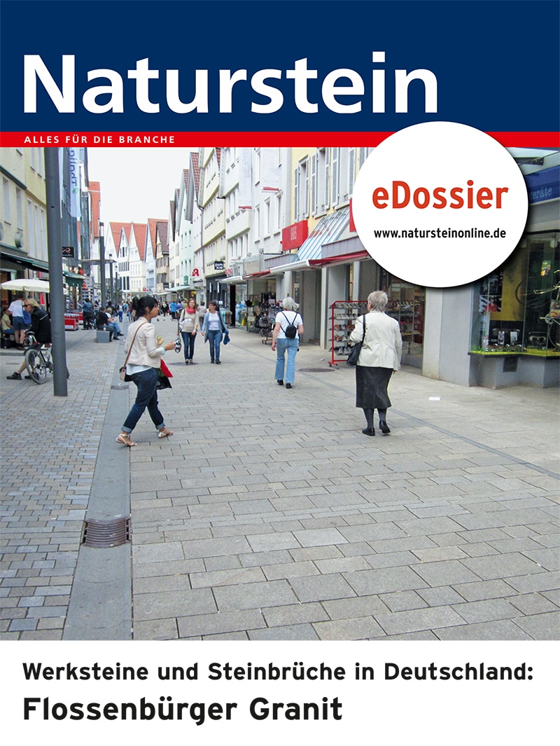 Produkt: Werksteine und Steinbrüche in Deutschland: FLOSSENBÜRGER GRANIT