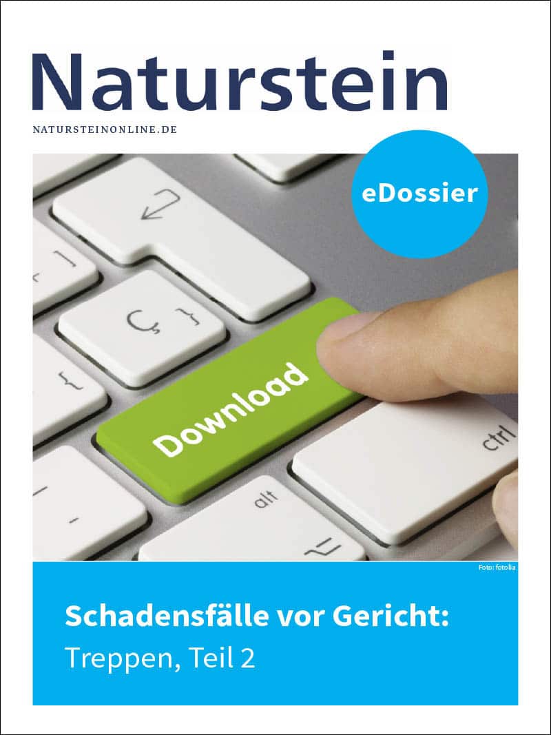 Produkt: Schadensfälle vor Gericht: Treppen, Teil 2